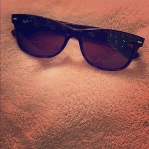 Tortoiseshell polarized Ray-Bans New Wayfarer